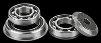 Stainless steel ball bearings isolated on transparent background, ready for industrial design, technical illustrations, mechanical diagrams, product mockups, and engineering graphics.