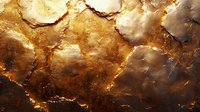Abstract golden brown textured background with rough surface resembling natural stone or marble pattern, featuring rich amber tones and dramatic light effects.