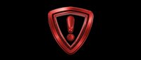 Red shield with exclamation mark warning icon, isolated on transparent background. Ready for clipart, t-shirt design, stickers, print-on-demand products, and digital design projects.