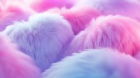 Dreamy fluffy abstract background in pastel pink and purple colors with soft focus effect creates gentle romantic mood for feminine designs and beauty concepts.