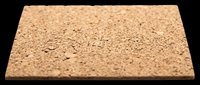 Cork board sheet isolated on transparent background, ready for t-shirt design, clipart, stickers, print on demand, sublimation, and digital craft projects.
