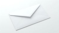 Closed and open white envelopes on neutral background, isolated for business correspondence, mailing, and communication design projects.