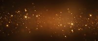 Golden light particles and bokeh effects float across a warm brown background, creating an elegant, festive atmosphere suitable for celebrations, holidays, and luxury branding projects.