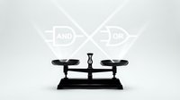 Vintage black balance scale with two pans on white background, isolated antique weighing instrument for justice, law, measurement and comparison concepts.