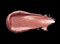 Nude pink lipstick smear swatch isolated on transparent background, ready for beauty design, cosmetic branding, stickers, print on demand, and T-shirt use.