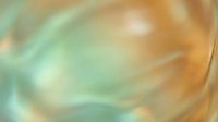 Soft abstract swirl of warm amber and cool mint tones blending together, creating a dreamy, flowing composition suitable for backgrounds and design overlays.