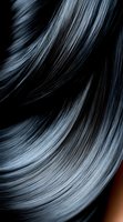 Abstract flowing silver lines create dynamic movement against dark background, with smooth curved streaks suggesting metallic liquid or light trails.