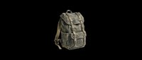 Vintage leather backpack isolated on transparent background, ready for T-shirt design, stickers, clipart, print on demand, and sublimation projects.