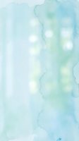 Soft watercolor wash in pale turquoise and mint tones with organic flowing edges and white bokeh circles, ideal for backgrounds and design overlays.