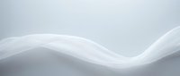 Smooth white flowing waves create an elegant abstract background with soft curves and minimalist design for modern graphics and web layouts.