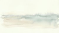 Soft watercolor abstract background with gentle gray and beige tones flowing horizontally. Minimalist artistic texture for modern design projects and branding.
