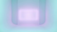 Soft pastel gradient background with glowing pink and turquoise neon lights creating a modern, minimalist aesthetic suitable for tech and design projects.