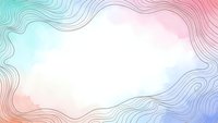 Abstract flowing lines frame pastel gradient background with organic curves and waves for modern design layouts and creative projects.