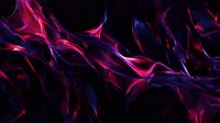 Abstract flowing fabric waves in vibrant pink purple and blue colors creating dynamic motion effect on dark background for modern digital art projects.