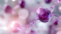 Artistic water splash forming purple liquid sphere with dynamic motion and bokeh light effects in soft pink background, macro photography for creative design.