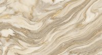 Elegant beige marble texture with flowing golden veins and natural stone patterns for luxury interior design and sophisticated backgrounds.