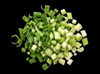 Chopped green onions and scallions isolated on transparent background, ready for culinary design, recipe graphics, food packaging, cooking blogs, restaurant menus, and print-on-demand products.