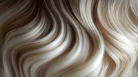 Flowing waves of blonde and brunette hair creating elegant swirls and curves with smooth texture and natural highlights for beauty and fashion industry use.