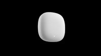 Smooth white rounded cube isolated on transparent background, ready for design use on t-shirts, stickers, sublimation products, and print-on-demand items.