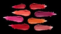 Assorted paint strokes in vibrant reds, pinks, oranges and purples isolated on transparent background. Ready for design use including t-shirts, clipart, stickers, sublimation and print-on-demand products.