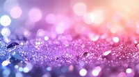 Magical pink and purple glitter background with soft bokeh lights and sparkling texture creates dreamy festive atmosphere for holiday designs and celebrations.