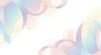 Soft pastel gradient abstract shapes with flowing ribbons and organic forms in pink, purple, blue and cream tones on white background. Suitable for web design, presentations and digital backgrounds.