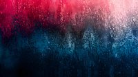 Abstract red and blue gradient background with grunge texture overlay creating dramatic contrast and moody atmosphere for creative design projects.