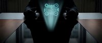 Silhouette of person holding glowing digital circuit board hologram, representing technology innovation, artificial intelligence, and futuristic engineering solutions for business.