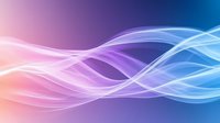 Flowing ethereal waves blend from pink to purple and blue creating smooth abstract curves against dark background, suitable for modern tech designs and presentations.
