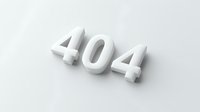 White 404 error numbers on light gray background for web design and user interface elements.