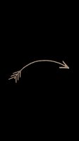 Rustic hand-drawn curved arrow in golden brown tone, isolated on transparent background, ready for stickers, t-shirt design, clipart, and print on demand projects.