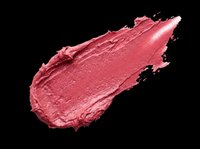 Pink lipstick smear swatch isolated on transparent background, ready for beauty, cosmetic, makeup design, stickers, t-shirt prints, and print on demand projects.