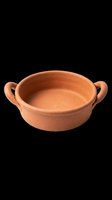 Terracotta cooking pot with dual handles isolated on transparent background, ready for clipart, t-shirt design, print-on-demand products, stickers, and sublimation projects.