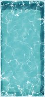 Abstract turquoise water surface with white light reflections creating dynamic ripple patterns. Perfect for spa, wellness, or aquatic-themed designs, backgrounds, and marketing materials.