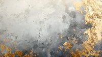 Luxurious abstract background with gold leaf and gray watercolor texture, elegant marble effect with metallic accents for luxury branding and design projects.
