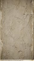 Weathered beige concrete wall with rough textured surface showing cracks and aging for industrial backgrounds and vintage design projects.