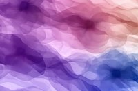 Abstract flowing waves in purple, pink and blue create soft layered transparent effect with gentle gradient transitions and organic shapes for background design.