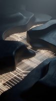 Draped fabric with dramatic light and shadow creating geometric patterns, suitable for abstract backgrounds, textile design, and contemporary visual projects.