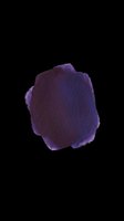 Deep purple watercolor paint stain isolated on transparent background, ready for stickers, t-shirt design, sublimation, print on demand, and digital crafts.