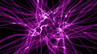 Vibrant magenta energy burst with radiating neon lines creating dynamic motion effect on dark background for digital design and visual effects projects.