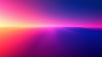 Vibrant gradient background featuring smooth transitions between pink, purple, orange and deep blue hues creating atmospheric horizon effect suitable for modern design projects.