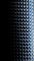 Abstract geometric pattern with interlocking cubes in shades of blue and black, creating depth and dimension. Seamless tileable background for modern design projects.