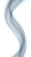 Abstract gray smoke swirl on white background creating elegant flowing motion for modern design projects and creative layouts.