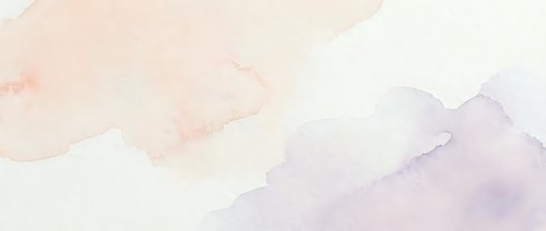 Soft watercolor background with gentle pink and purple washes blending into cream tones, creating an elegant artistic texture for creative projects.