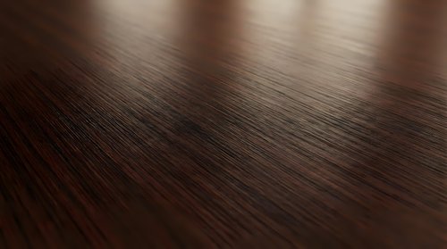 Dark brown wooden floor surface with natural grain texture and soft lighting creating elegant interior design backdrop for home decor projects.