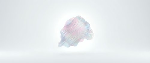 Soft pastel brush strokes in pink and blue watercolor style on white background for artistic design projects and creative applications.