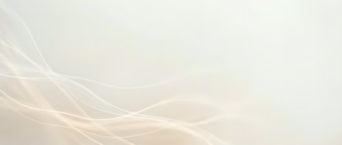 Abstract flowing waves in soft beige and cream tones create elegant curved lines. Smooth gradient background for modern design projects and presentations.