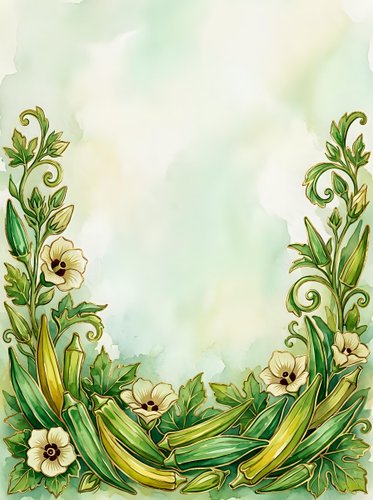 Watercolor botanical frame with cream flowers, green foliage, and yellow bananas arranged on soft pastel background. Isolated design element suitable for invitations, menus, and greeting cards.