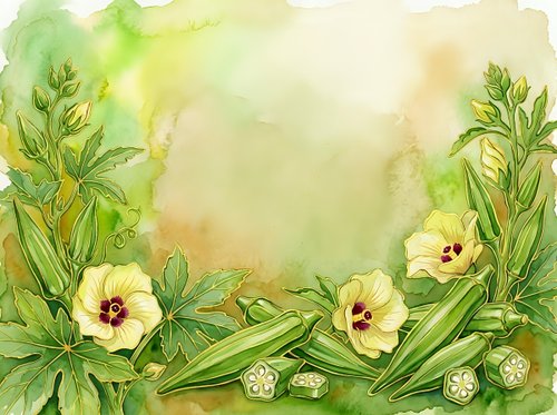 Watercolor floral frame with yellow flowers and green foliage on cream background, isolated design element suitable for invitations, cards, and decorative projects.