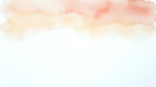 Soft watercolor background with pink and peach tones fading to white, creating dreamy artistic texture for wedding invitations and feminine designs.